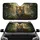Powerful Bengal Tiger Intense Gaze Lush Jungle Forest Dappled Sunlight - Wildlife Lover Gift Car Sunshade - 1