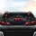Glossy Red Cherries Green Leaves - Natural Fresh Fruit Lifestyle Gift Car Sunshade - 4