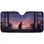 Black Cat Window Ledge Twilight Sky - Home Decor Cat Lover Gift Car Sunshade - 3