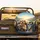 Golden Retriever Tabby Cat Sunglasses Steering Wheel - Road Trip Essentials Gift Spare Tire Cover - 2