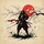 Samurai Warrior Red Sun Sakura - Japanese Culture Lover Vehicle Accessory Gift Spare Tire Cover - 6