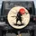 Samurai Warrior Red Sun Sakura - Japanese Culture Lover Vehicle Accessory Gift Spare Tire Cover - 1