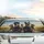 Excited Doberman Dogs High-Speed Adventure - Road Trip Travel Essentials Car Sunshade - 5