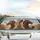 Three Funny Horse Drivers - Road Trip Adventure Gift for Horse Lovers Car Sunshade - 5