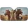 Three Funny Horse Drivers - Road Trip Adventure Gift for Horse Lovers Car Sunshade - 3