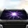 Luminous Electric Purple Magenta Lightning Bolts - Everyday Auto Accessory Gift Car Sunshade - 4