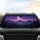 Moonlit Starry Night Mountain Forest - Nature Lover Gift Car Sunshade - 4