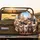 Diverse Cheerful Long Haired Chihuahuas City Skyline - Home Decor Gift for Dog Lover Spare Tire Cover - 2