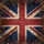 Distressed Union Jack Flag Peeling Paint Texture - British Heritage Decor Gift Spare Tire Cover - 6
