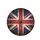 Distressed Union Jack Flag Peeling Paint Texture - British Heritage Decor Gift Spare Tire Cover - 4