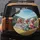 Jubilant Elderly Women Vintage Convertible - Summer Road Trip Gift Spare Tire Cover - 5