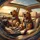 Bloodhound Dogs Car Cabin Road Trip Adventure Gift for Dog Owners Spare Tire Cover - 6