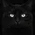 Black Cat Luminous Eyes Textured Fur - Cat Lover Gift Spare Tire Cover - 6
