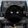 Black Cat Luminous Eyes Textured Fur - Cat Lover Gift Spare Tire Cover - 1