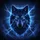 Wolf Head Jagged Lightning Smoke Wisps Nocturnal Sky - Wildlife Lover Gift Spare Tire Cover - 6