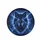Wolf Head Jagged Lightning Smoke Wisps Nocturnal Sky - Wildlife Lover Gift Spare Tire Cover - 4
