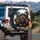 Energetic Rottweiler Dogs Playfully Biting Toy - Humorous Dog Lover Adventure Life Gift Spare Tire Cover - 3