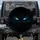 Glow Blue Eyes Menacing Gaze Dark Energy Electric Light Wisps - Fantasy Adventure Gift Spare Tire Cover - 1