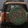 Arts Crafts Floral Vines Berries Blossoms Spare Tire Cover - 5