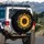 Sunflower Baroque Acanthus Filigree - Decor Gift Spare Tire Cover - 3