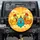 Surprised Turquoise Orange Chickens - Farmhouse Decor Gift for Chicken Lover Spare Tire Cover - 1