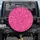 Countless Reflective Hot Pink Magenta Glitter Flakes Shimmering Sparkle - Glam Decor Gift Spare Tire Cover - 1