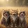 Yelling Tabby Cats Eyeglasses Sunglasses - Humorous Pet Lover Gifts Spare Tire Cover - 6