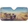 Happy Dogs Joyride Open Road Landscape - Dog Lover Car Travel Gift Car Sunshade - 3