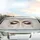 Realistic Closed Female Eyes Long Lashes - Lifestyle Accessory Gift for Women Car Sunshade - 5