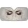 Realistic Closed Female Eyes Long Lashes - Lifestyle Accessory Gift for Women Car Sunshade - 3