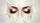 Realistic Closed Female Eyes Long Lashes - Lifestyle Accessory Gift for Women Car Sunshade - 7