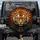 Tiger Face Golden Eyes Water Ripples Orange Black Striped Fur - Wildlife Lover Gift Spare Tire Cover - 1