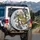 Intertwining Flowing Spirals, Metallic Veins, Marble Plumes, Ribbons Spare Tire Cover - 3