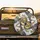 Intertwining Flowing Spirals, Metallic Veins, Marble Plumes, Ribbons Spare Tire Cover - 2