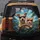 Dog Cat Sunglasses Leopard Steering Wheel - Pet Lover Gift Spare Tire Cover - 5