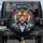 Majestic Tiger Emerald Monocle Royal Suit Crimson Swirls - Opulent Decor Gift Spare Tire Cover - 1