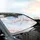 Cherry Blossom Branch Falling Petals - Travel Essentials Car Sunshade - 6