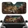 Sleeping Tabby Cat Library Books Dark Academia Decor for Book Lover Car Sunshade - 1