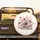 Pink Purple Red Organic Botanical Flower Spare Tire Cover - 2