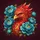 Majestic Phoenix Peony - Mythical Creature Decor Gift for Fantasy Lovers & Collectors Spare Tire Cover - 6