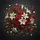 Red Roses White Lilies Lush Floral Bouquet - Decor Gift for Garden Lover Spare Tire Cover - 6