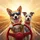 Expressive Dogs Driving Red Steering Wheel - Road Trip Adventure Gift for Dog Lovers Spare Tire Cover - 6