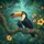 Majestic Toucan Juvenile Bird Tropical Jungle - Wildlife Lover Gift for Birdwatchers Spare Tire Cover - 6