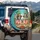 Skeleton Couple Hawaiian Coffee Tropical Beach Decor Gift Spare Tire Cover - 3