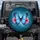 Iridescent Blue Morpho Butterfly Pink Hibiscus Glowing Swirls Celestial - Wildlife Lover Spare Tire Cover - 1