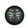 Teal Gold Iridescent Dragonfly Floral Vines Shimmering Stardust - Nature Lover Gift Spare Tire Cover - 4
