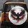 Black Raven Phoenix Creature Wings Crimson Ink - Wildlife Lover Vehicle Accessory Gift Spare Tire Cover - 5