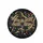 Emerald Ruby Sapphire Amethyst Gold Filigree Dragonfly Black Silk - Luxury Decor Gift Spare Tire Cover - 4