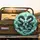 Black Eastern Dragons Jade Teal Mist Pagoda - Fantasy Decor Gift Spare Tire Cover - 2