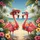 Pink Flamingos Sunglasses Tropical Beach Scene - Vacation Decor Gift Spare Tire Cover - 6